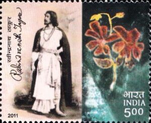 Tagore performing Valmiki Pratibha