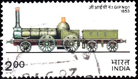 4. GIP No. 1, Steam Locomotive [Indian Locomotive]