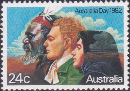 820 Australia Day [Australia Stamp 1982]